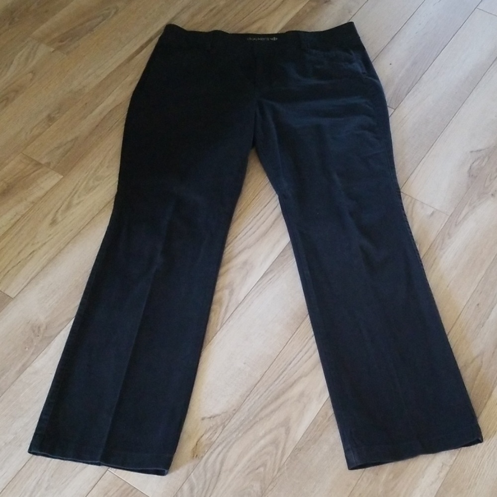 Black Dockers pants